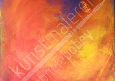 Wilde Strukturen erwachen durch Acrylmalerei abstrakt und modern