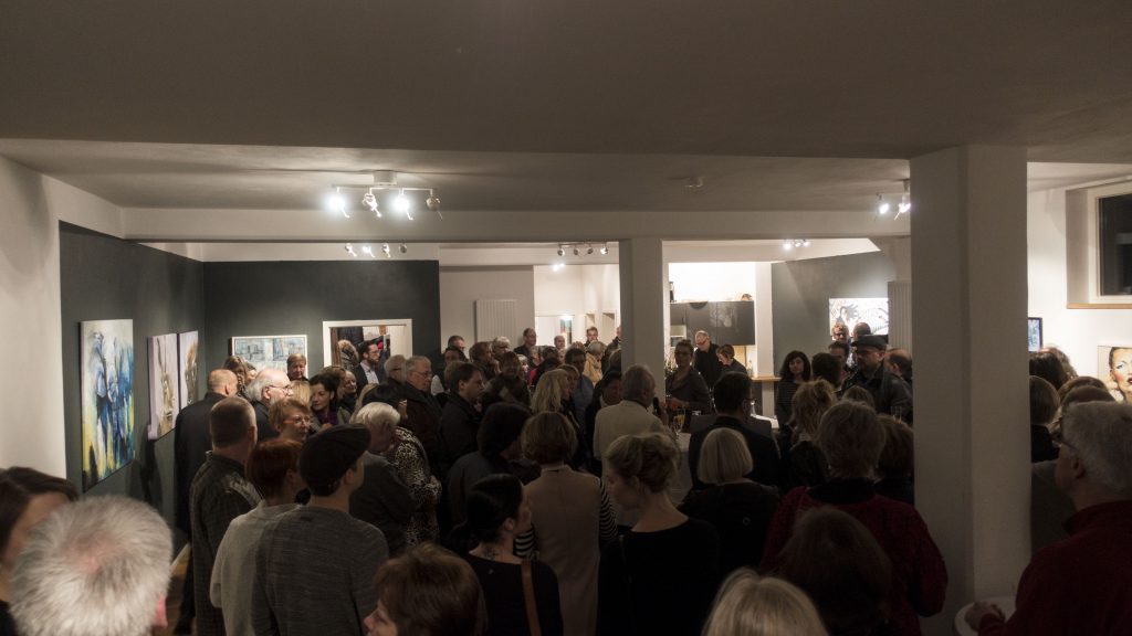 Vernissage der FEB23 in der Galerie Eisen Meurer vom Mündener Kunstnetz